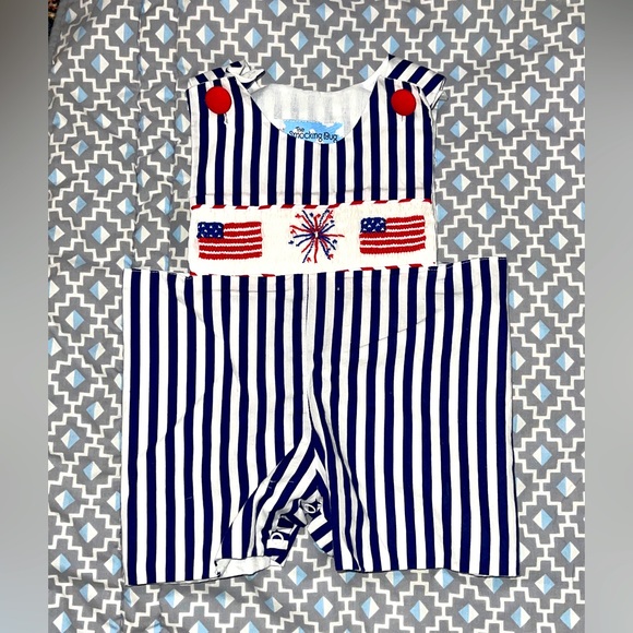 Boys 6M Independence Day jumper - Picture 1 of 1